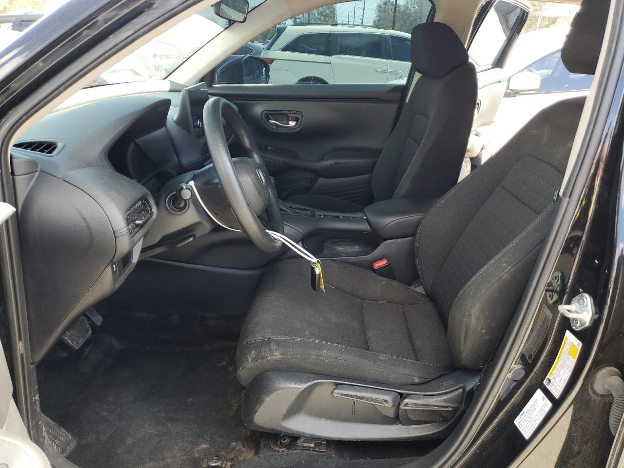 2024 Honda HR-V VIN 3CZRZ1H31RM734619 Copart auction photo, front end / side damage thumbnail 7