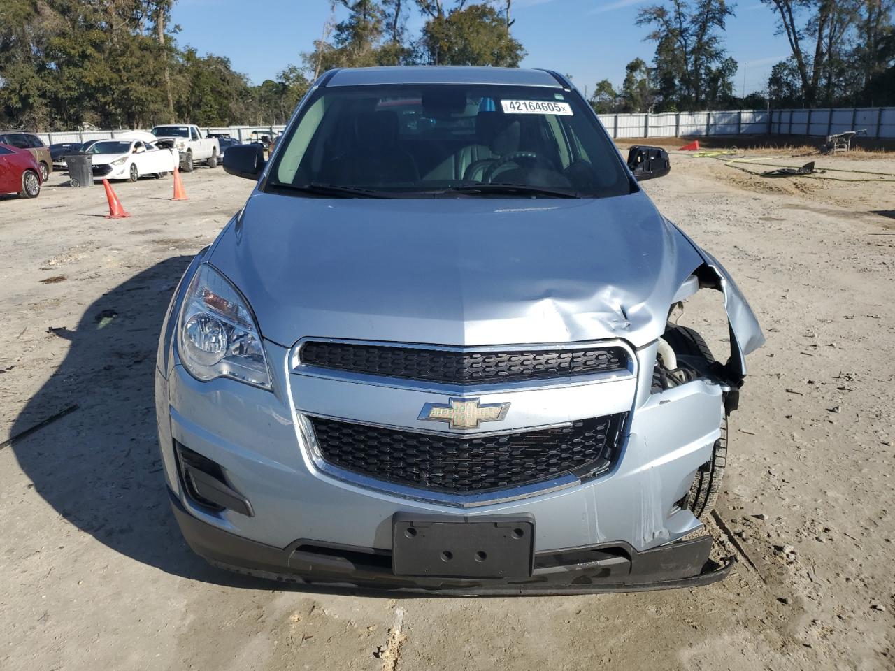 2014 Chevrolet Equinox VIN 2GNALAEK9E6150853 Copart auction photo, front end damage thumbnail 5