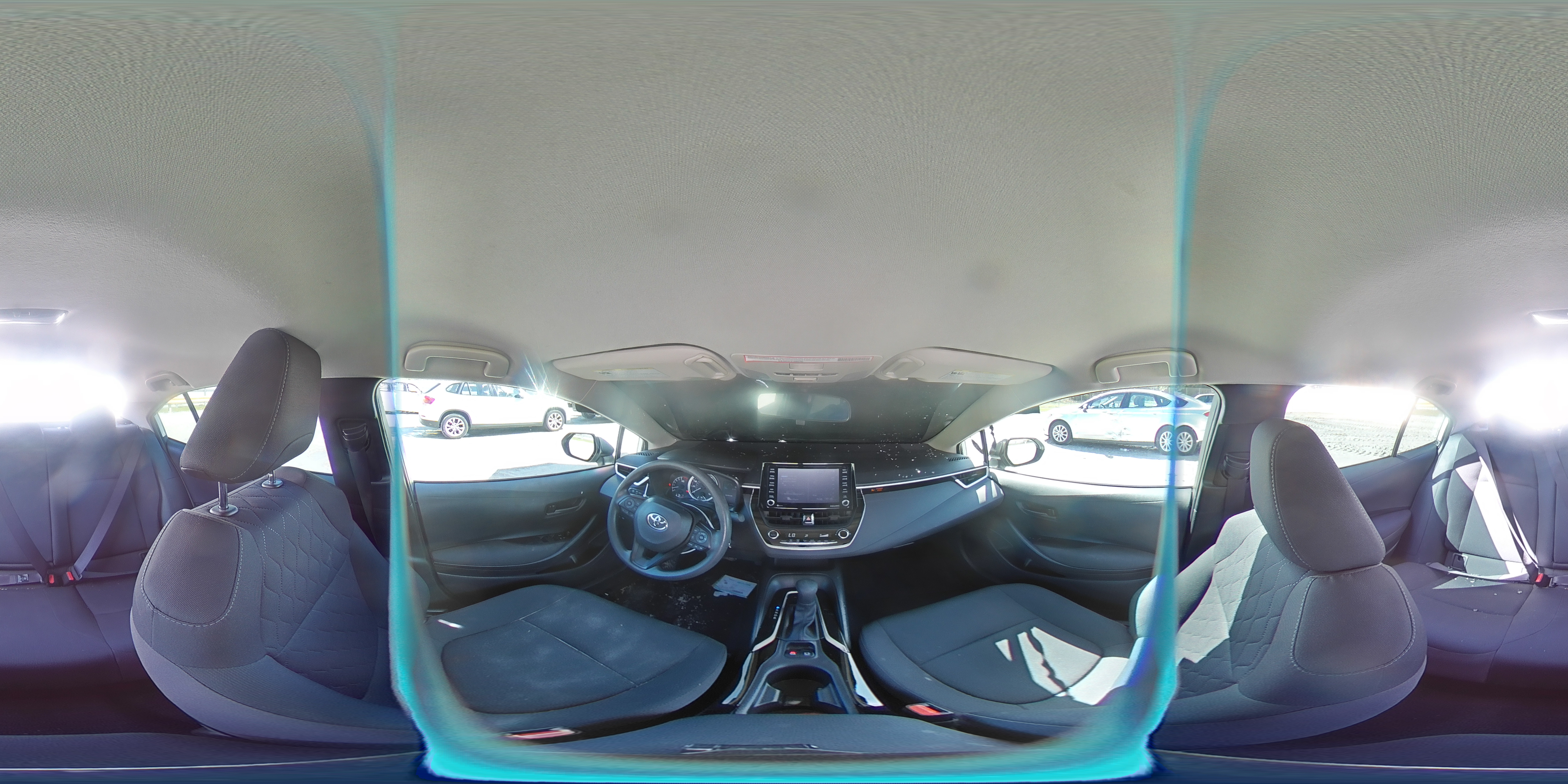 2022 Toyota Corolla VIN JTDEPMAE3N3027668 Copart auction photo, rear end damage thumbnail 12