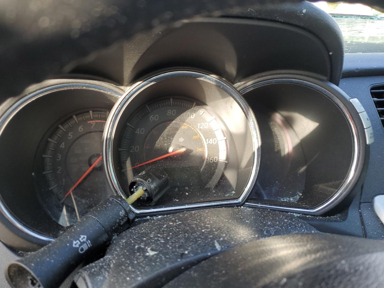 2010 Nissan Murano VIN JN8AZ1MU8AW019654 Copart auction photo, front end / side damage thumbnail 9