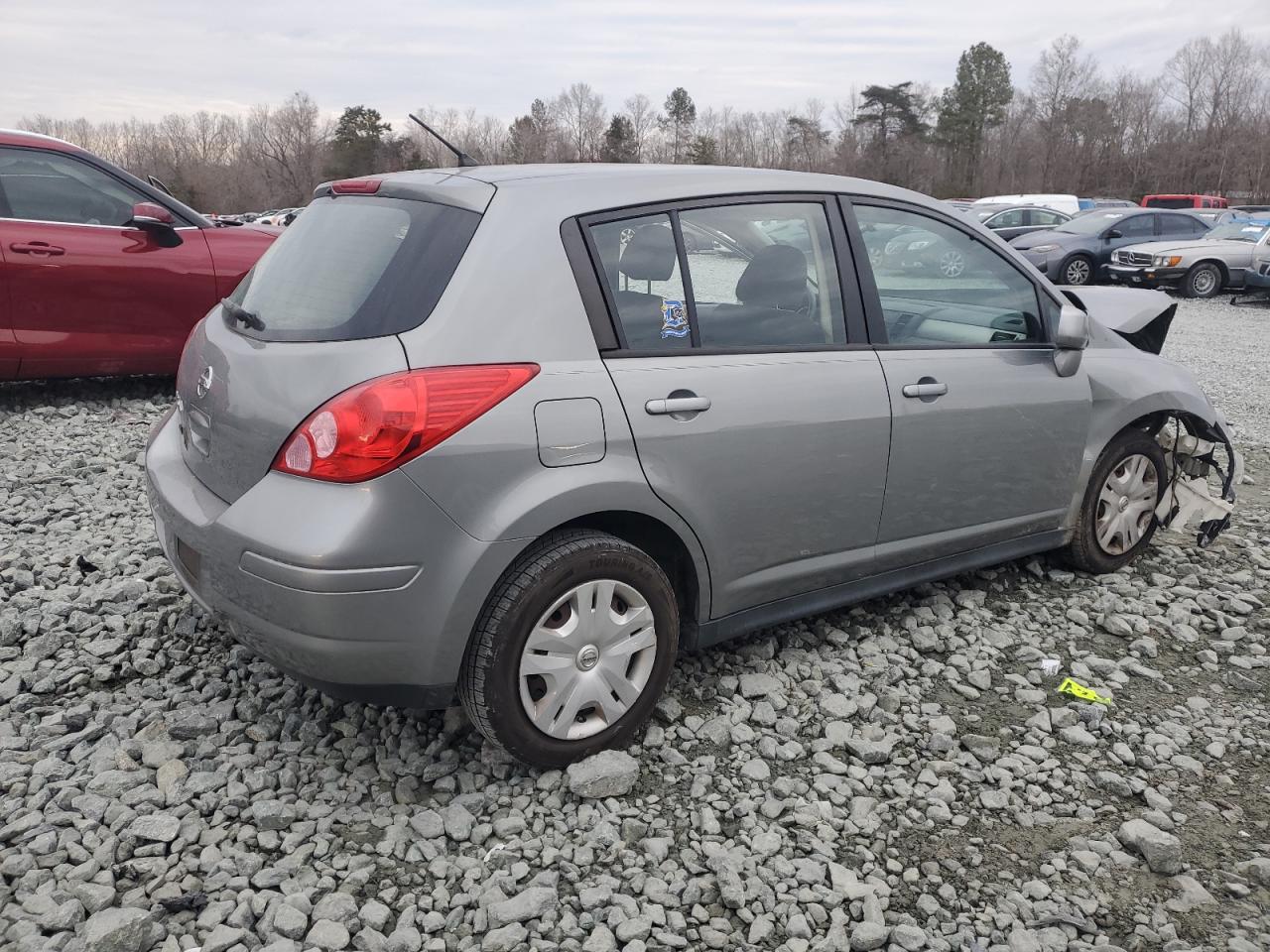 2012 Nissan Versa VIN 3N1BC1CP1CK296404 Copart auction photo, front end / side damage thumbnail 3