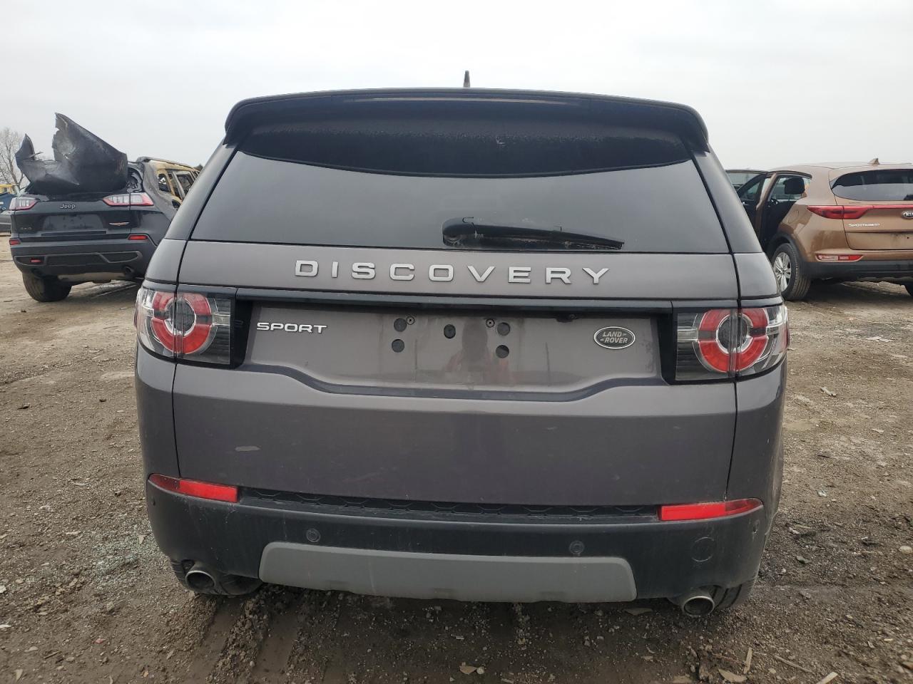 2016 Land Rover Discovery VIN SALCP2BG1GH606085 Copart auction photo, vandalism / front end damage thumbnail 6