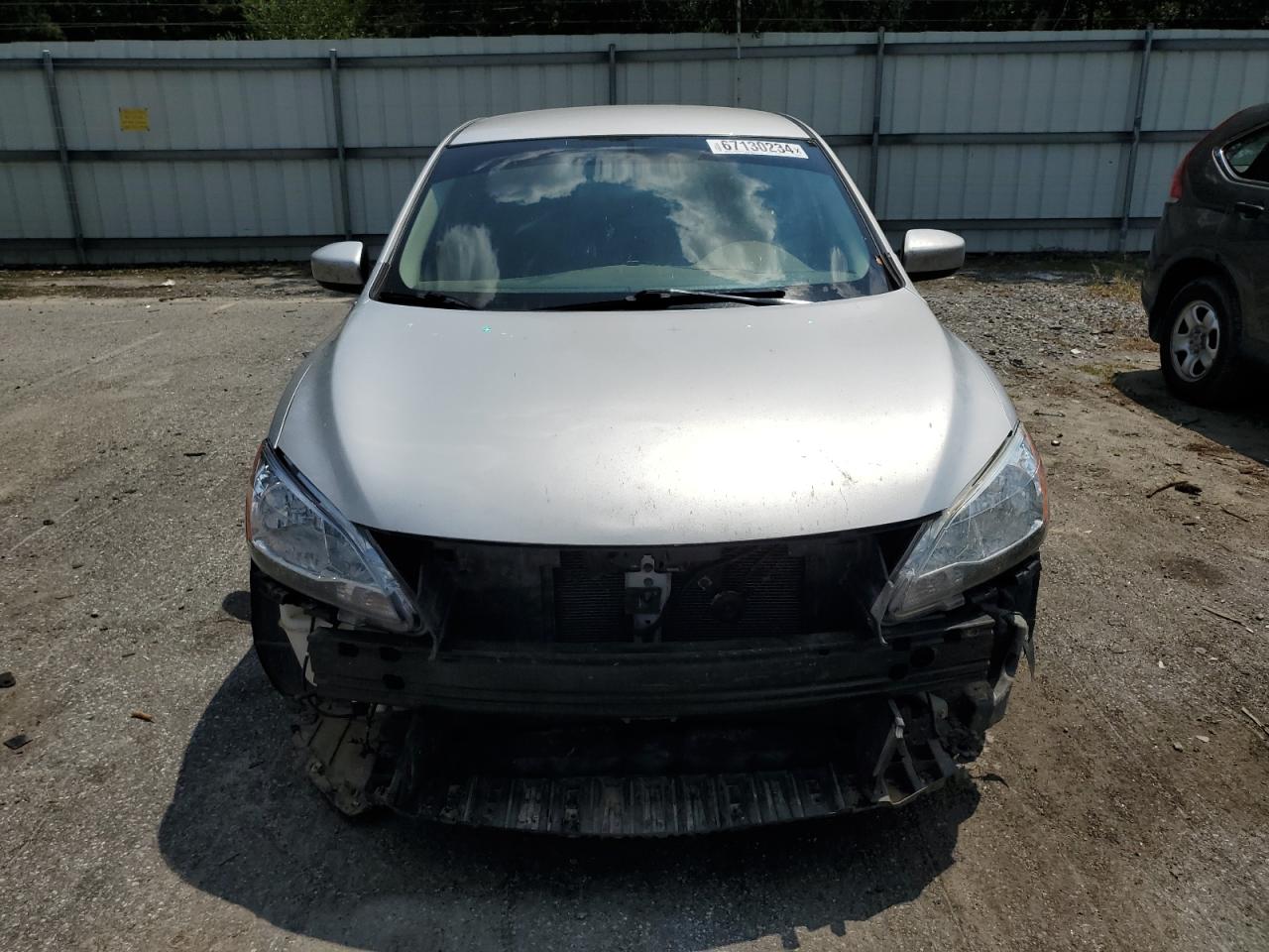 2015 Nissan Sentra VIN 3N1AB7AP3FL691624 Copart auction photo, front end damage thumbnail 5