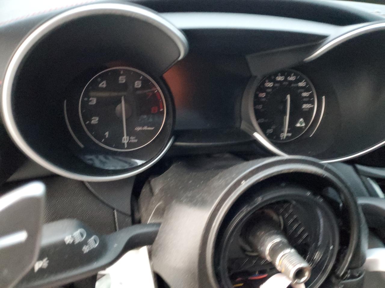 2019 Alfa Romeo Giulia VIN ZARFAMEV7K7611582 Copart auction photo, stripped / all over damage thumbnail 9