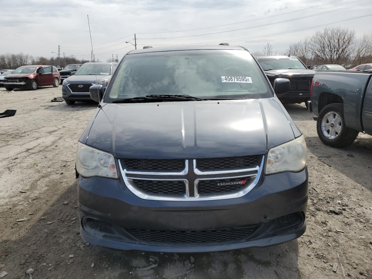 2014 Dodge Caravan VIN 2C4RDGCG0ER264457 Copart auction photo, front end damage thumbnail 5