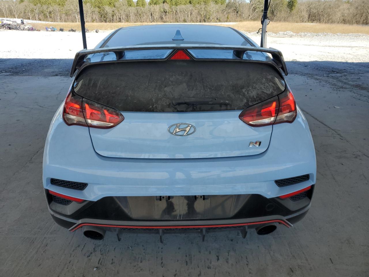 2020 Hyundai Veloster VIN KMHT36AH8LU007122 Copart auction photo, front end damage thumbnail 6