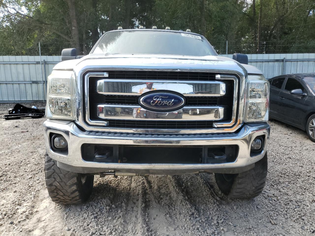 2012 Ford F250 VIN 1FT7W2BT1CED24002 Copart auction photo, rear end / side damage thumbnail 5