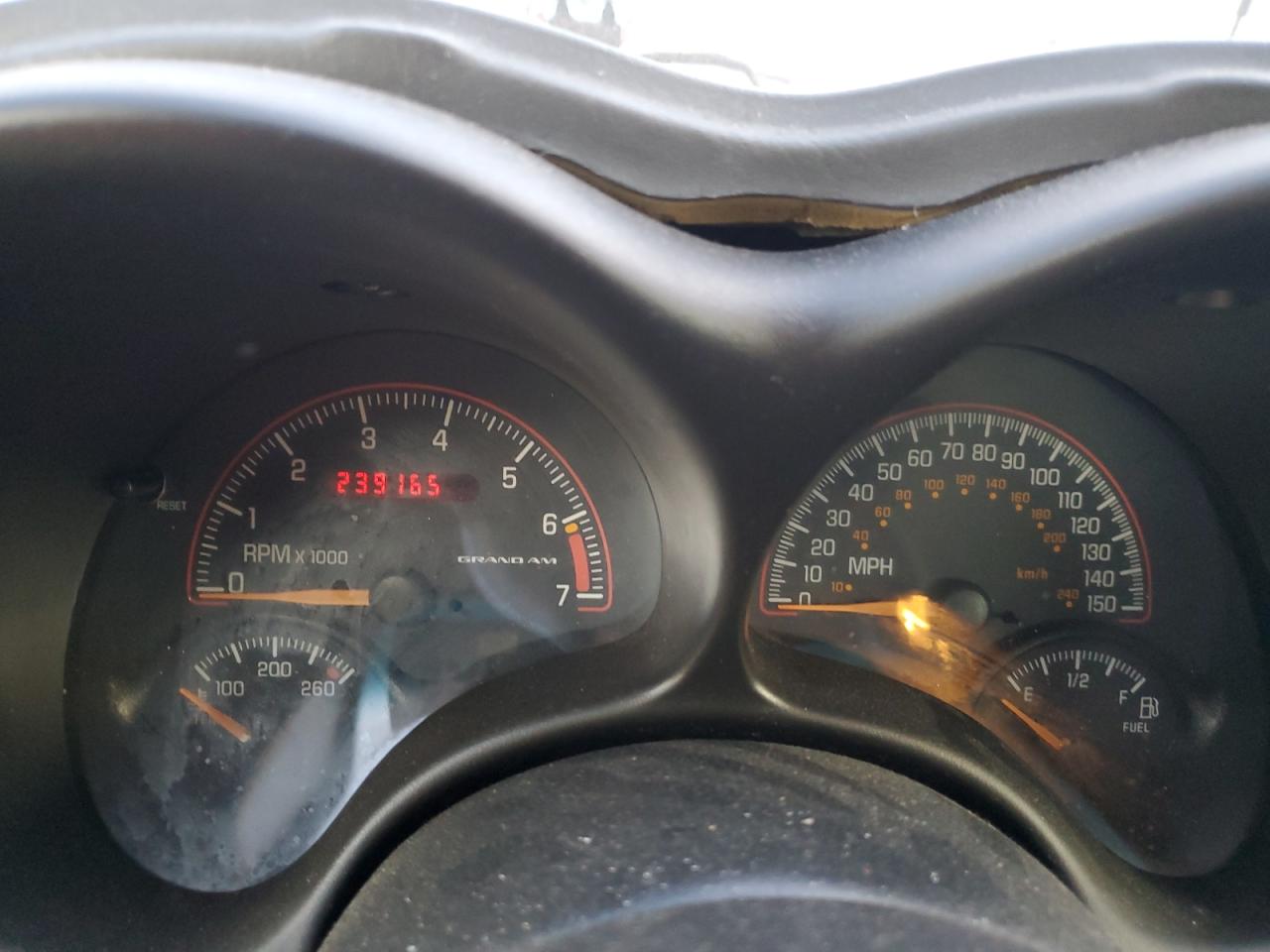 2004 Pontiac Grand AM VIN 1G2NV52E54C172496 Copart auction photo, front end damage thumbnail 9