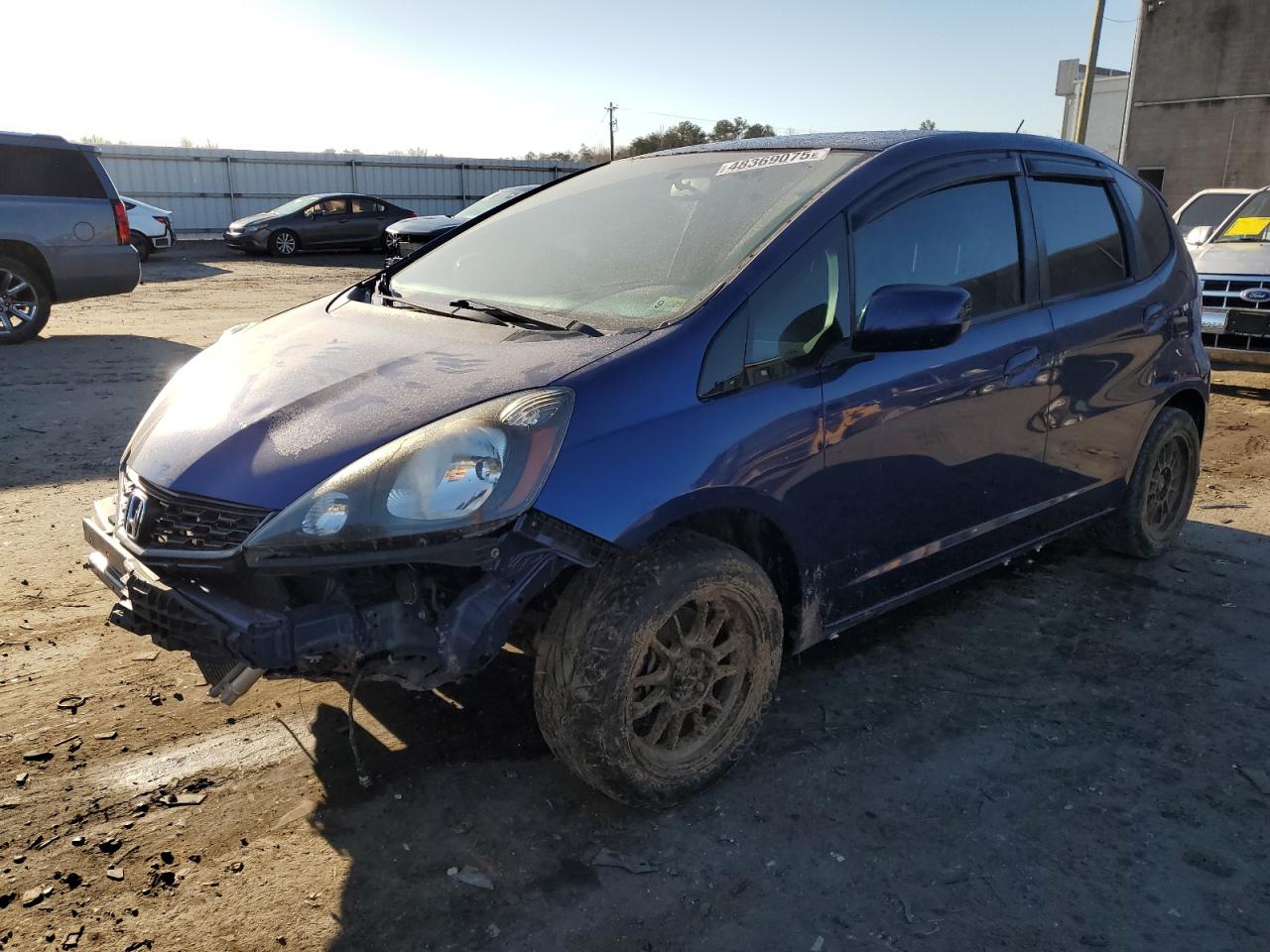 2013 Honda Fit VIN JHMGE8G58DC072583