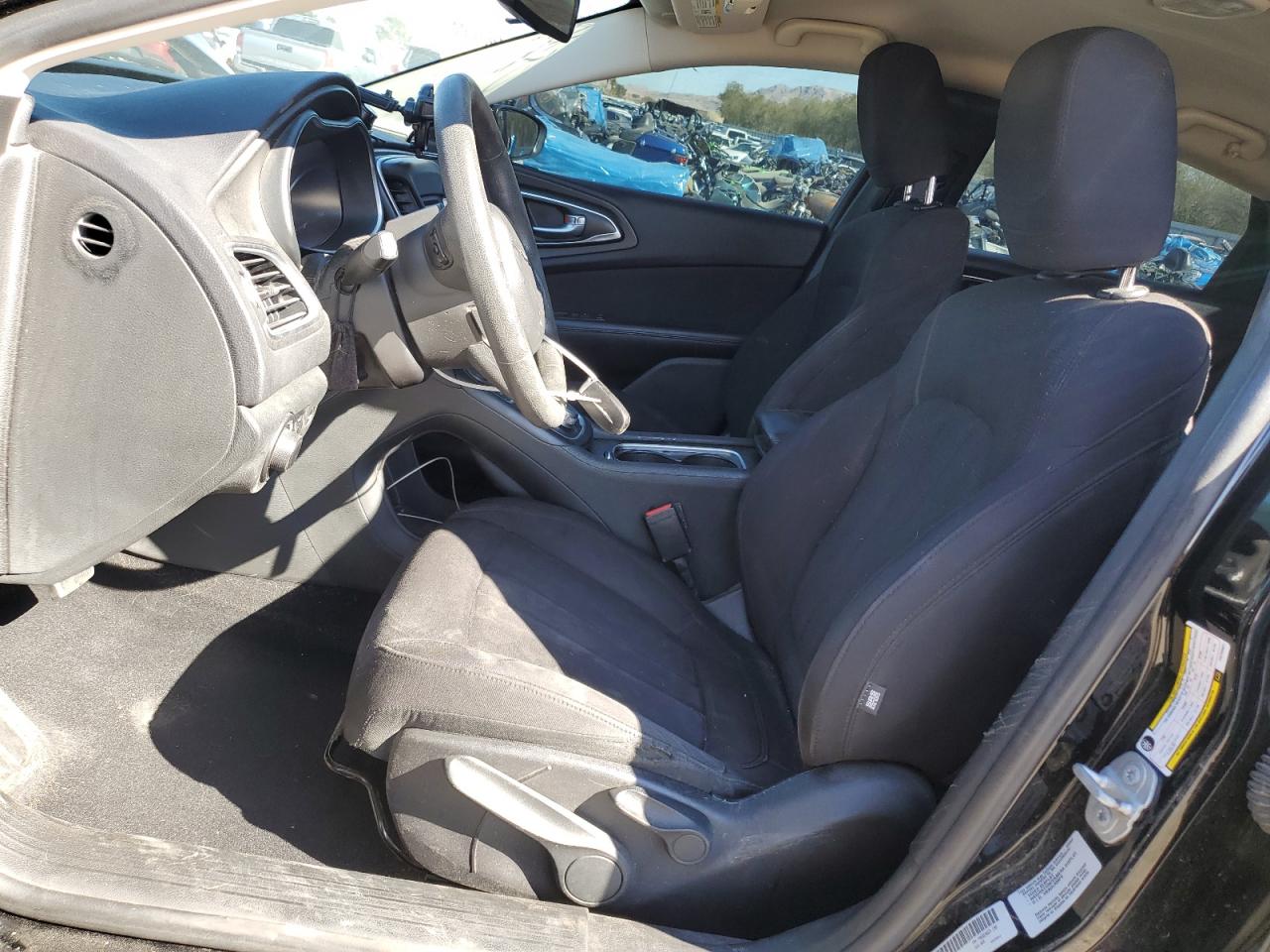 2015 Chrysler 200 VIN 1C3CCCAB2FN709907 Copart auction photo, front end damage thumbnail 7