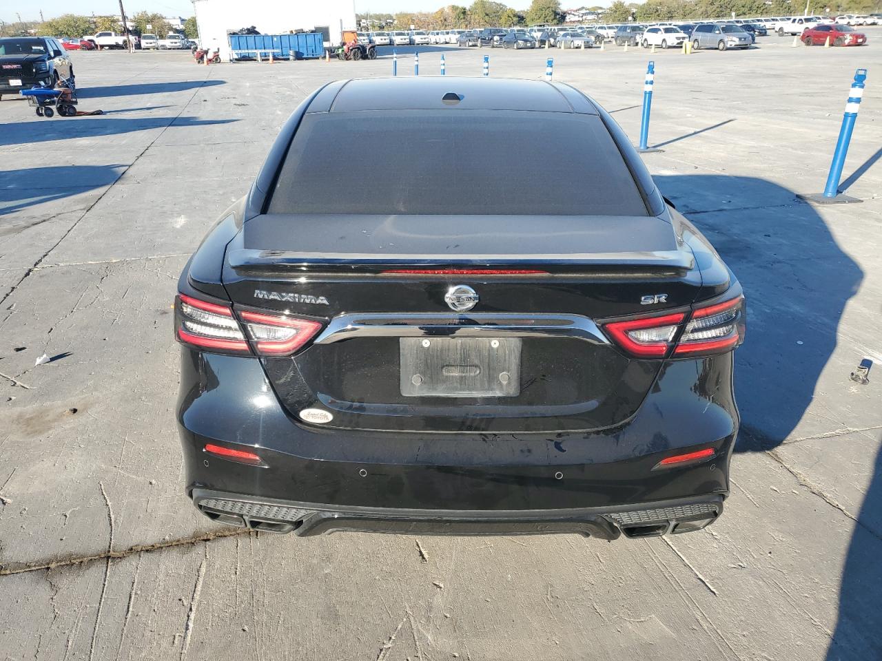 2019 Nissan Maxima VIN 1N4AA6AV8KC383076 Copart auction photo, side / front end damage thumbnail 6