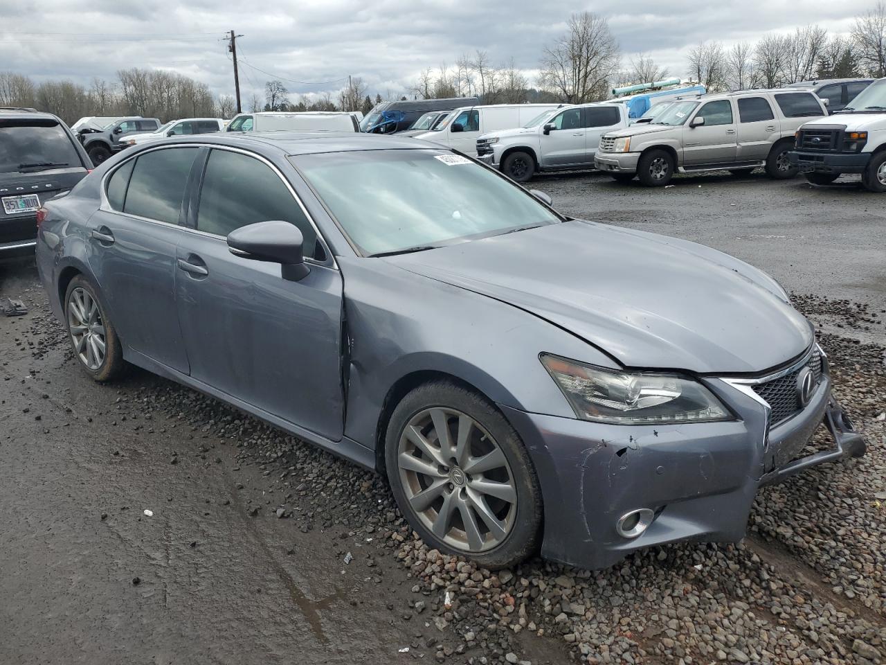 2013 Lexus GS VIN JTHBE1BL6D5026777 Copart auction photo, front end damage thumbnail 4