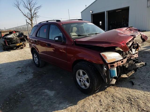 2008 KIA Sorento VIN KNDJC735985852809 Copart auction photo, front end / all over damage thumbnail 11