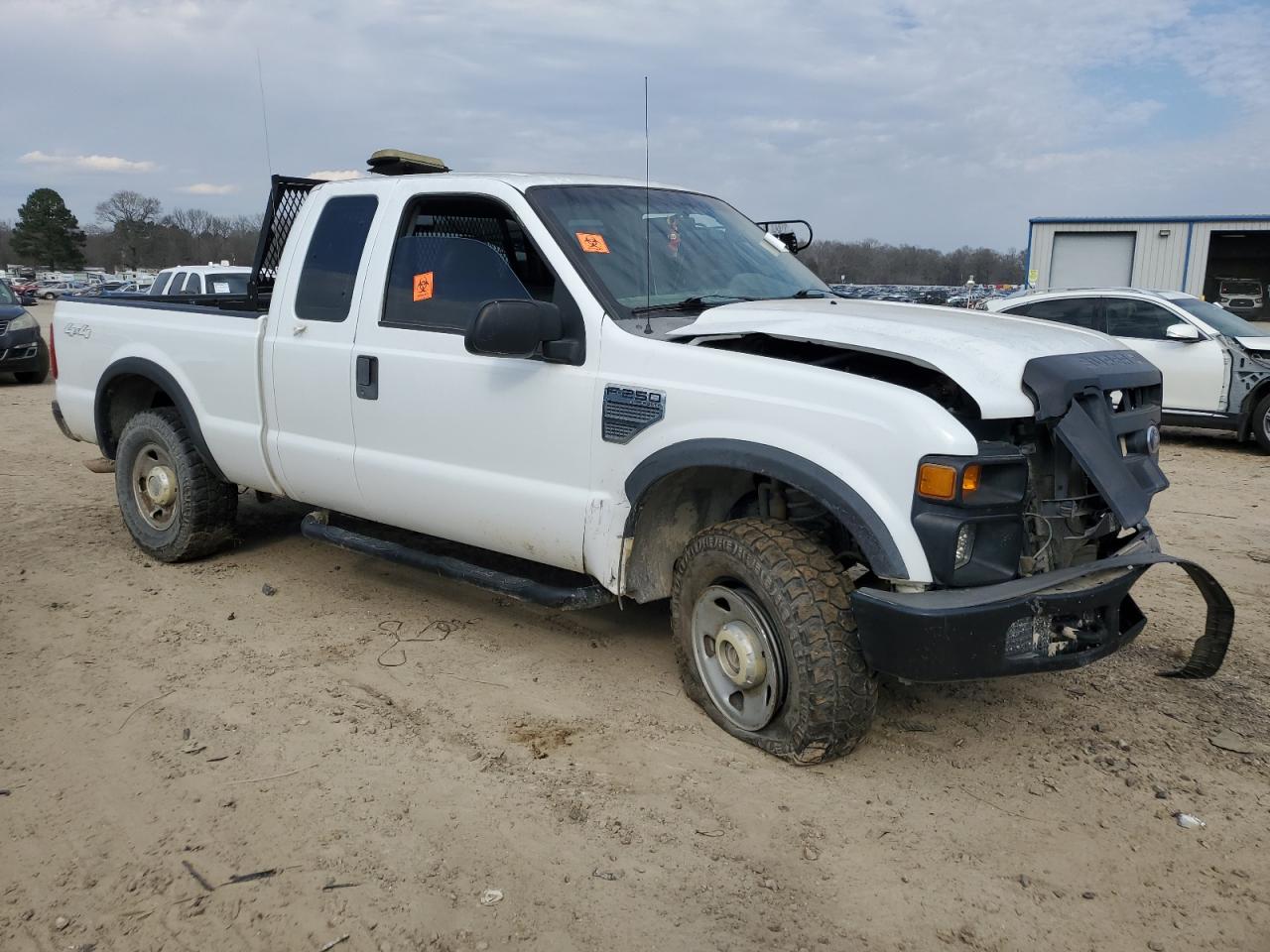 2008 Ford F250 VIN 1FTSX21508EC92855 Copart auction photo, front end damage thumbnail 4
