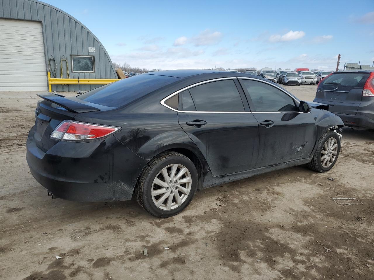 2012 Mazda 6 VIN 1YVHZ8DH5C5M20622 Copart auction photo, front end / side damage thumbnail 3