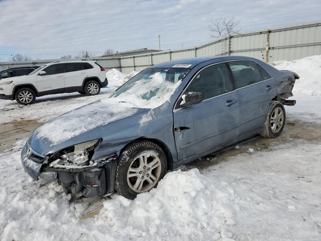 2007 Honda Accord VIN 1HGCM563X7A077058