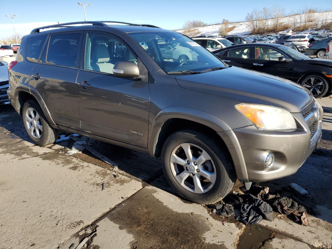 2012 Toyota RAV 4 VIN 2T3DK4DV4CW082081 Copart auction photo, side damage thumbnail 4