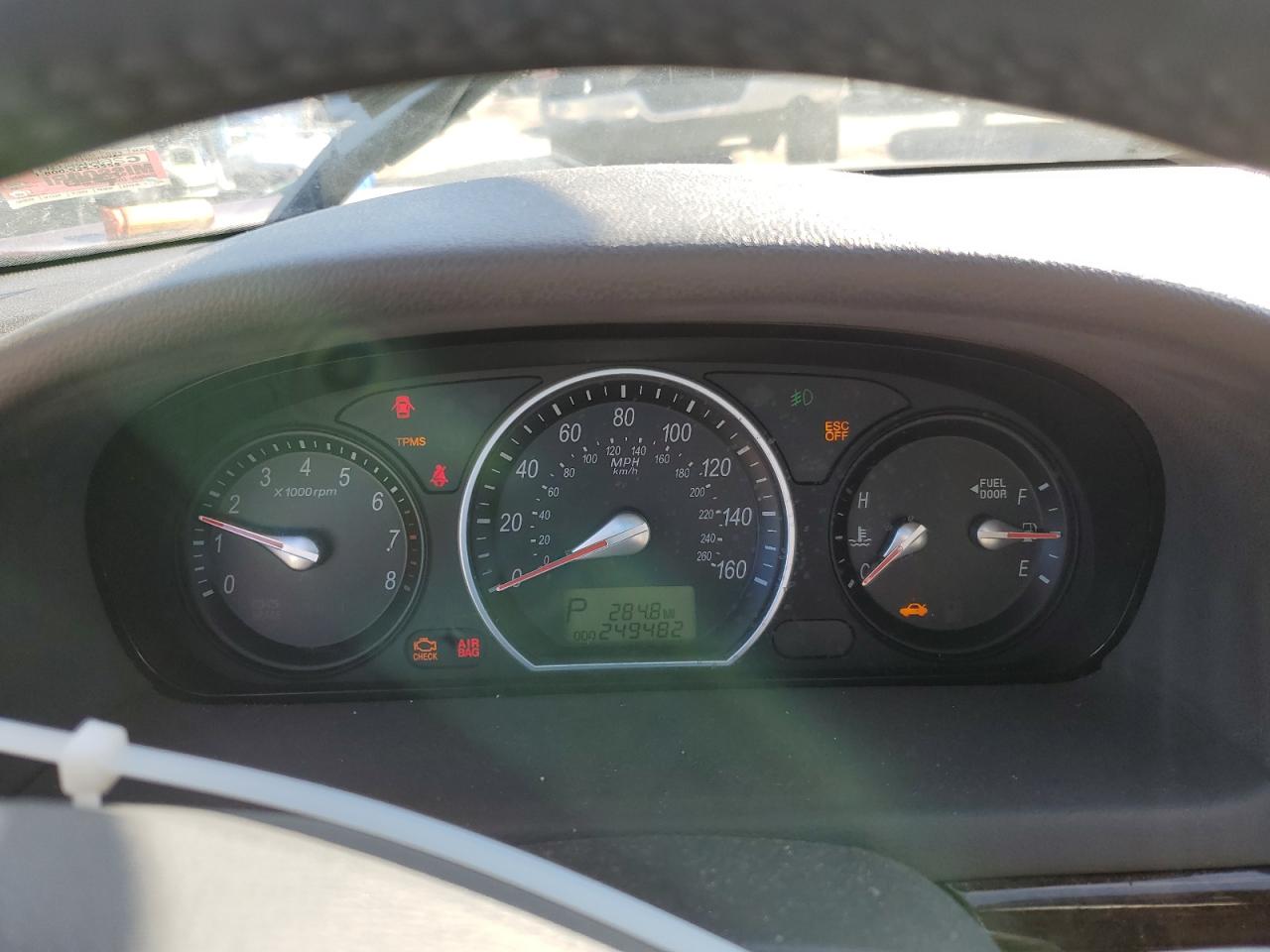 2008 Hyundai Sonata VIN 5NPEU46F58H360666 Copart auction photo, rear end damage thumbnail 9