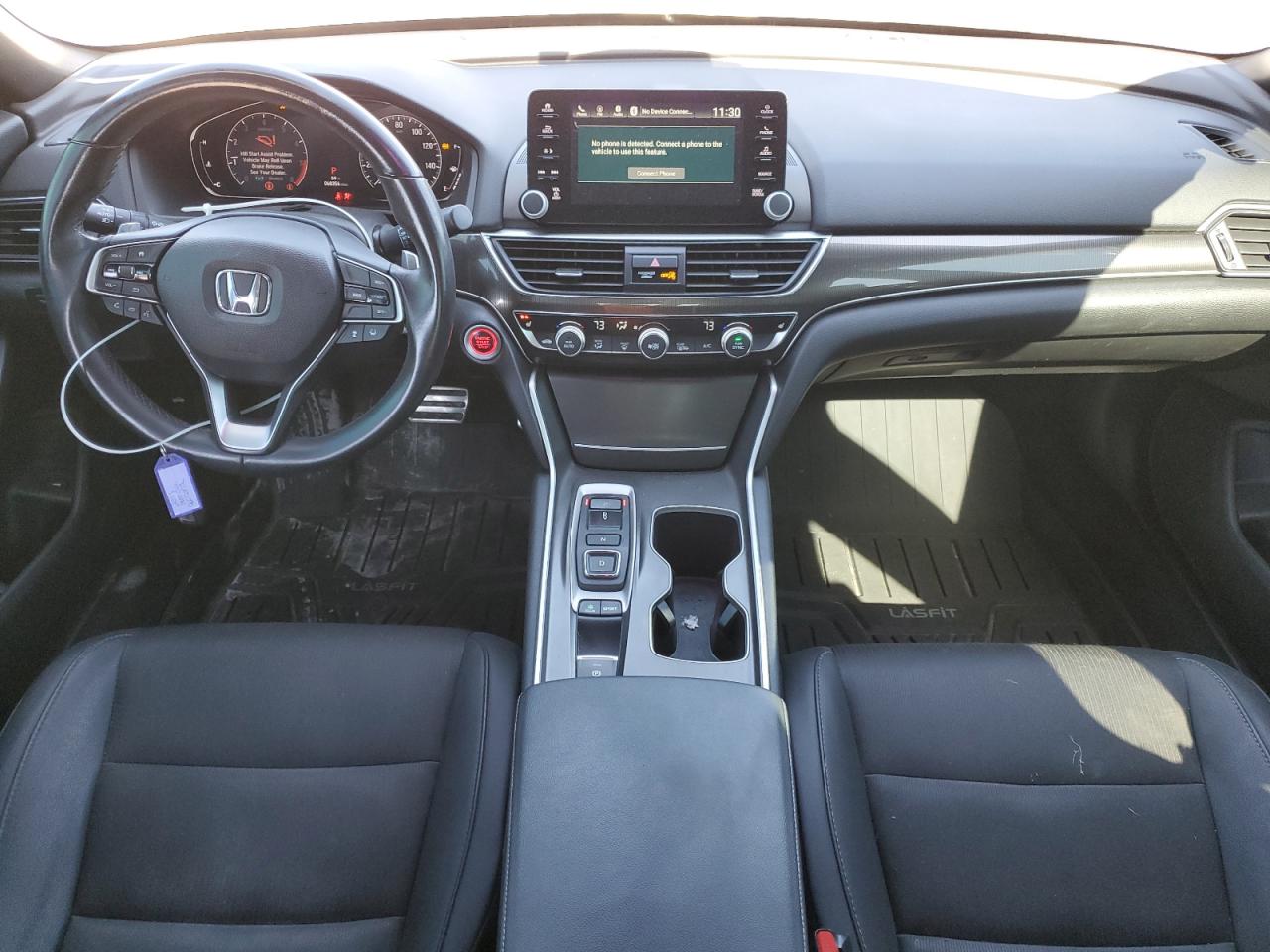 2019 Honda Accord VIN 1HGCV2F32KA014086 Copart auction photo, rear end / side damage thumbnail 8