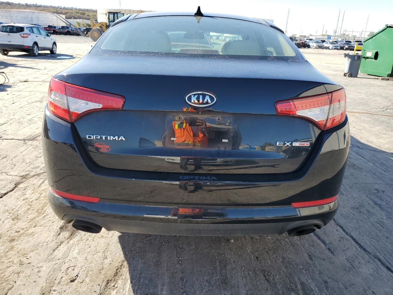 2012 KIA Optima VIN 5XXGN4A66CG016720 Copart auction photo, front end / minor dent/scratches damage thumbnail 6