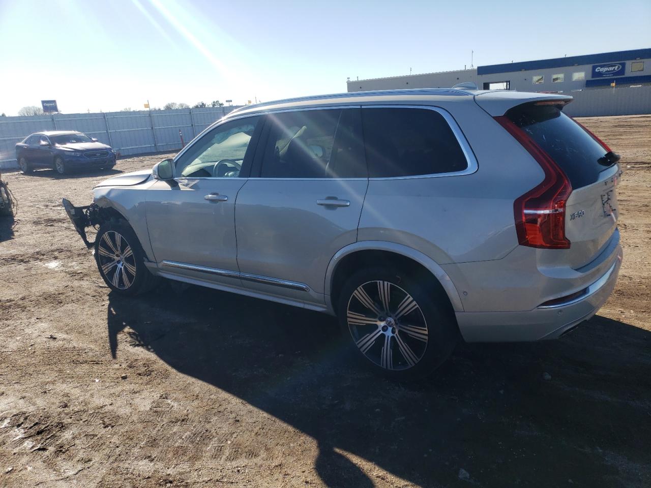 2021 Volvo XC90 VIN YV4A22PL5M1708753 Copart auction photo, front end damage thumbnail 2