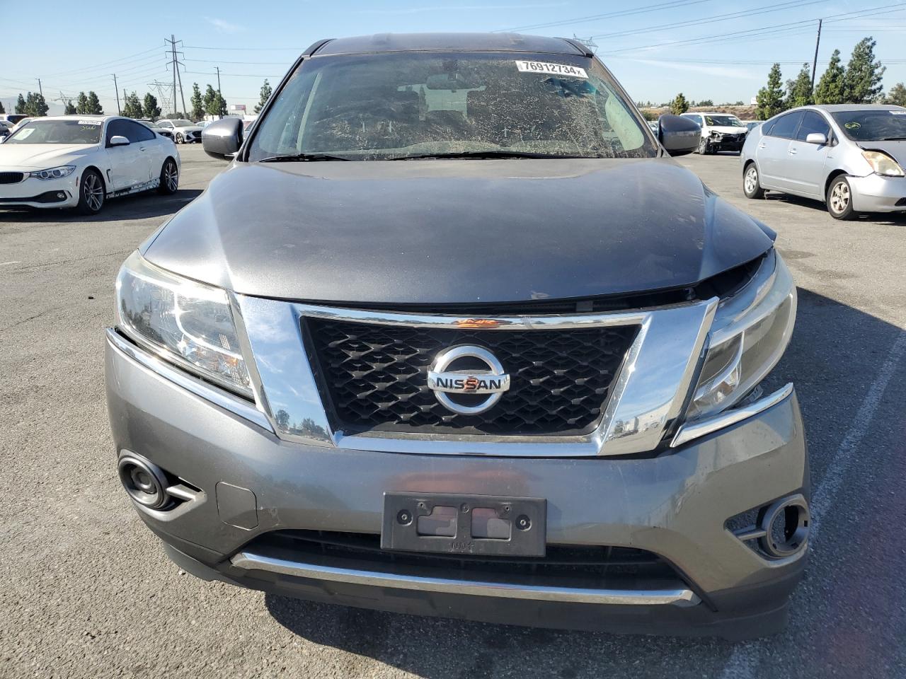2015 Nissan Pathfinder VIN 5N1AR2MN7FC620312 Copart auction photo, front end damage thumbnail 5
