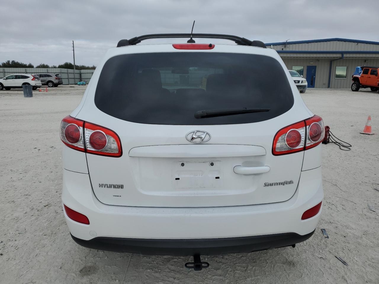 2011 Hyundai Santa Fe VIN 5XYZG3AB0BG036658 Copart auction photo, front end damage thumbnail 6