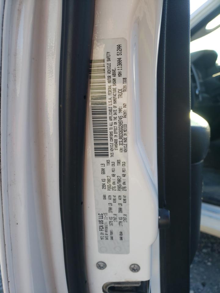 2016 RAM 1500 VIN 3C6JR6DG6GG209745 Copart auction photo, mechanical damage thumbnail 12