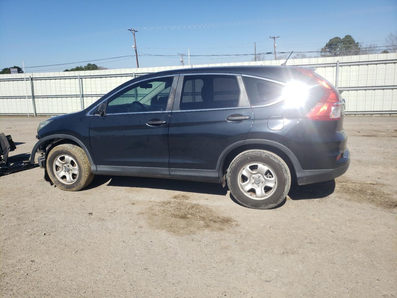 2015 Honda CR-V VIN 5J6RM3H33FL003309 Copart auction photo, undercarriage / front end damage thumbnail 2