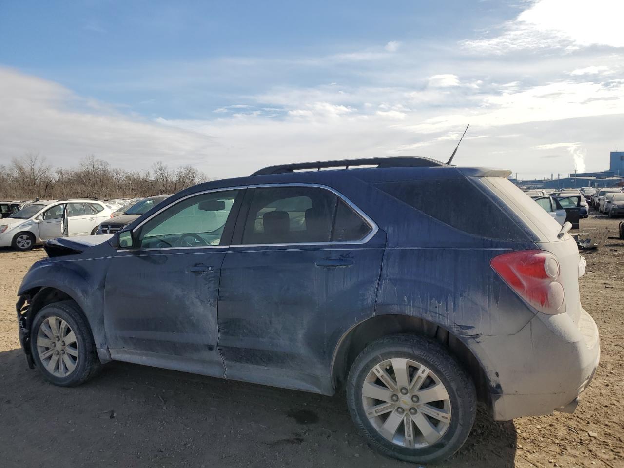 2010 Chevrolet Equinox VIN 2CNFLNEY9A6325988 Copart auction photo, front end damage thumbnail 2