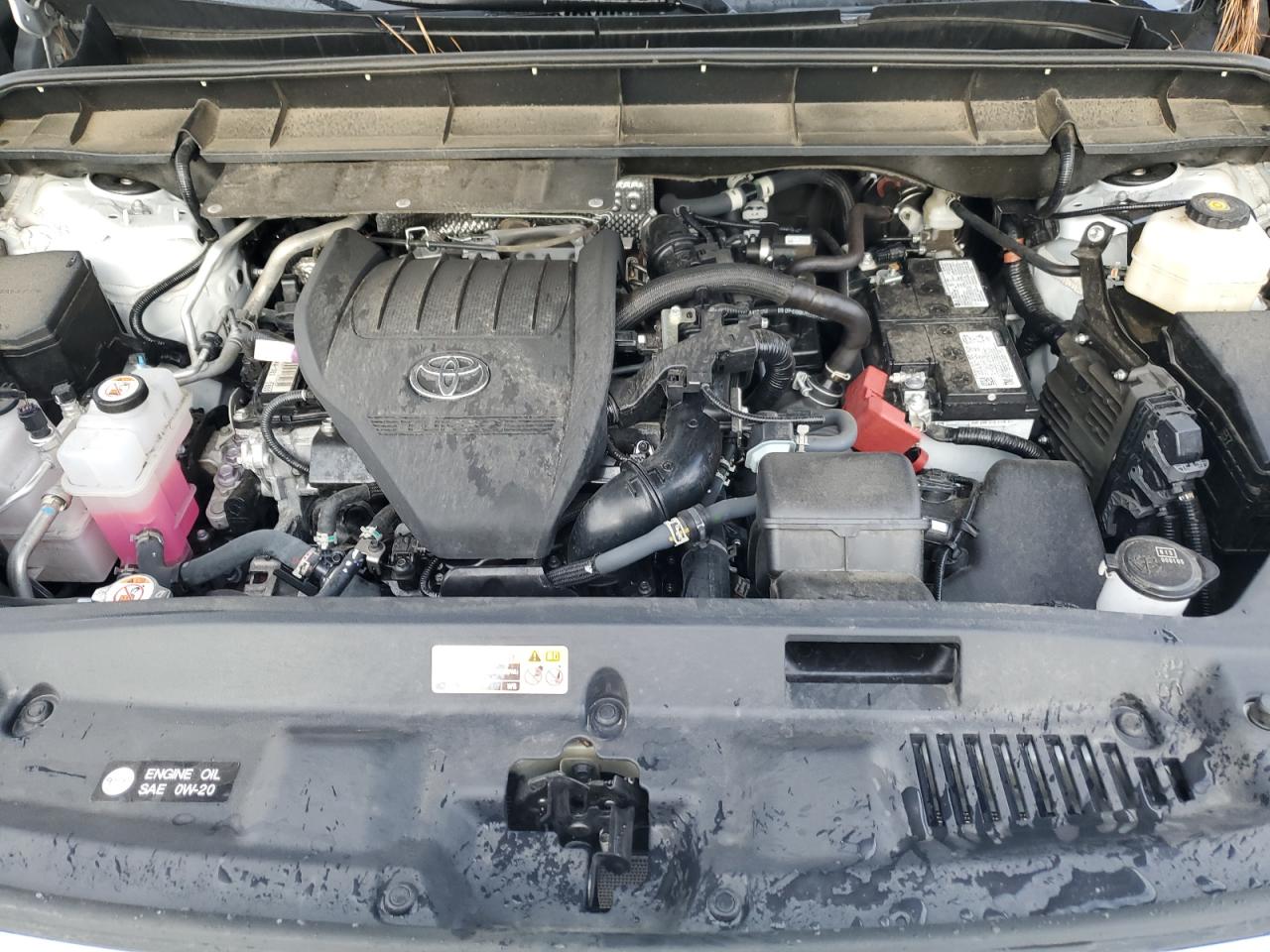2024 Toyota Highlander VIN 5TDKDRAH4RS053235 Copart auction photo, rear end damage thumbnail 12