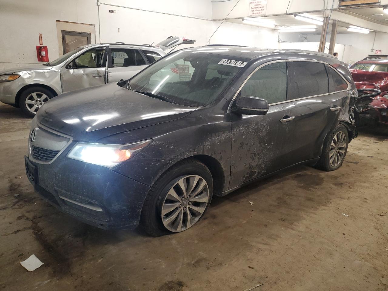 2016 Acura MDX VIN 5FRYD4H48GB036387
