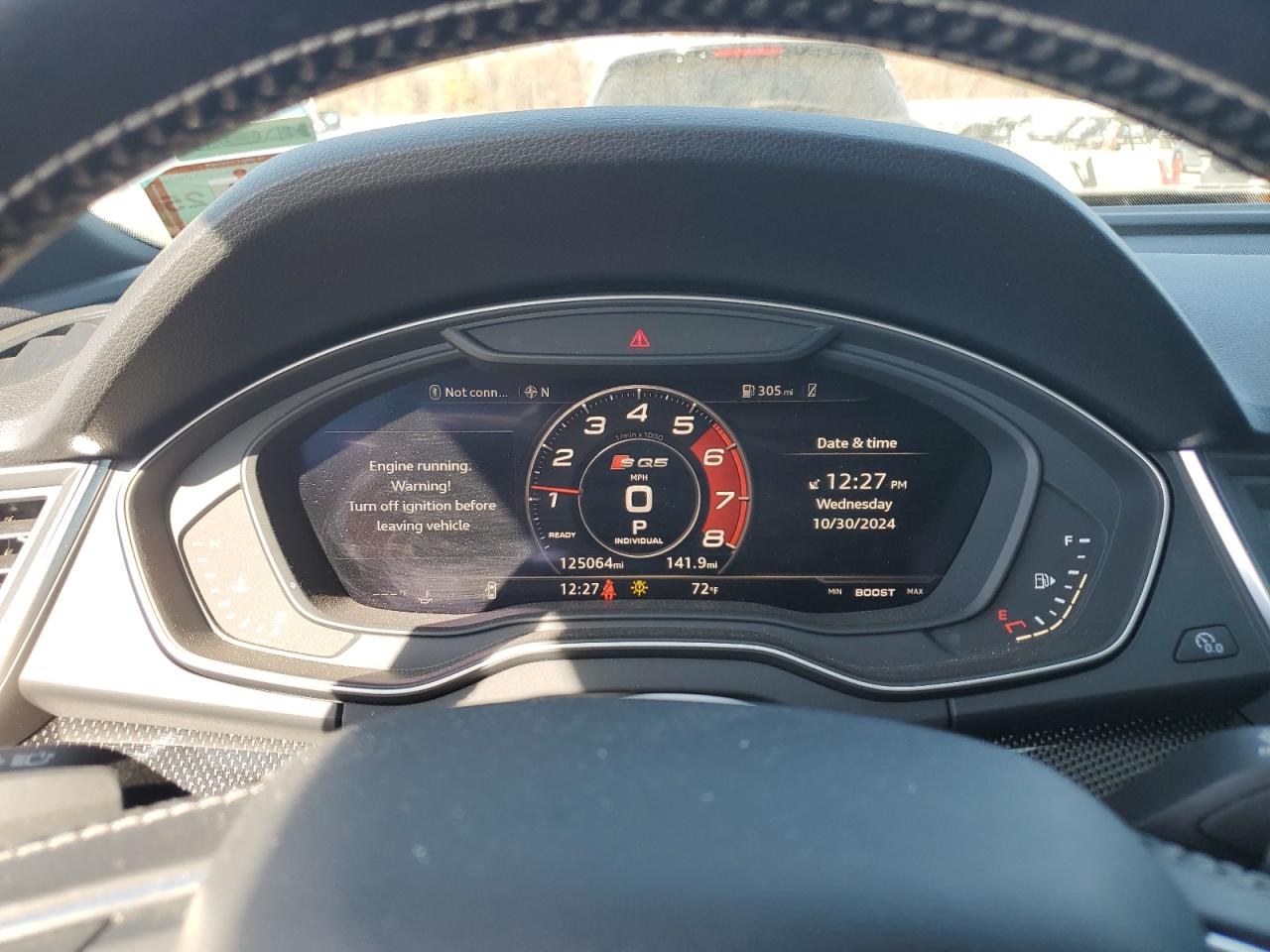 2018 Audi SQ5 VIN WA1A4AFY4J2015872 Copart auction photo, front end damage thumbnail 9