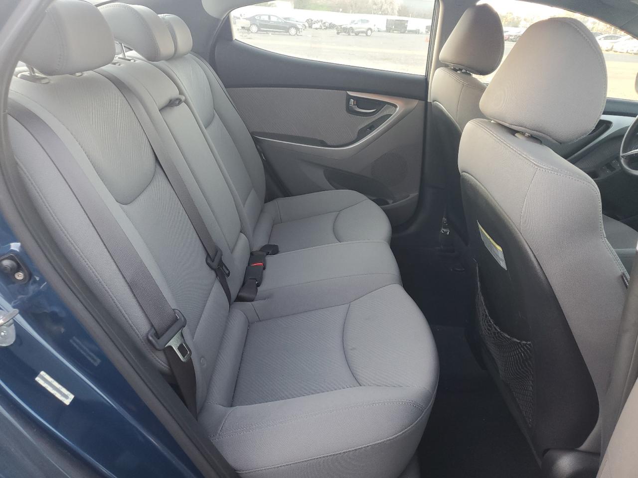 2013 Hyundai Elantra VIN KMHDH4AE1DU008582 Copart auction photo, rear end damage thumbnail 10