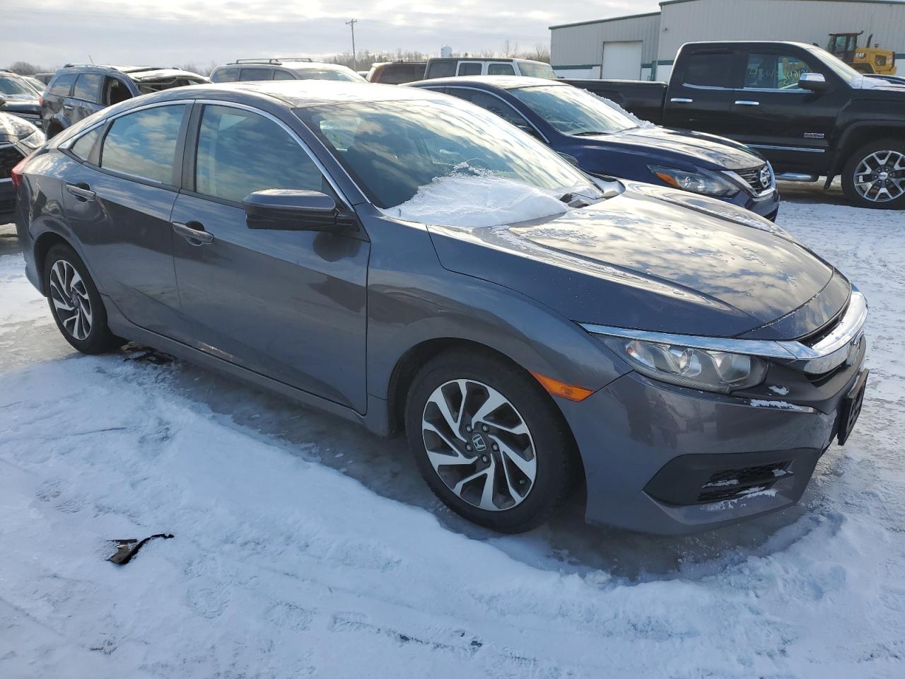 2016 Honda Civic VIN 19XFC2F70GE239440 Copart auction photo, front end damage thumbnail 4