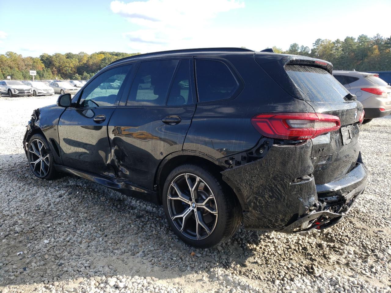 2019 BMW X5 VIN 5UXJU2C57KLN49450 Copart auction photo, all over / undercarriage damage thumbnail 2