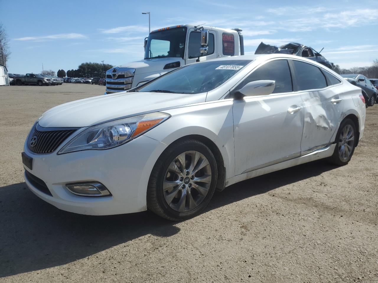 2013 Hyundai Azera VIN KMHFG4JG2DA250554 - Copart auction photo
