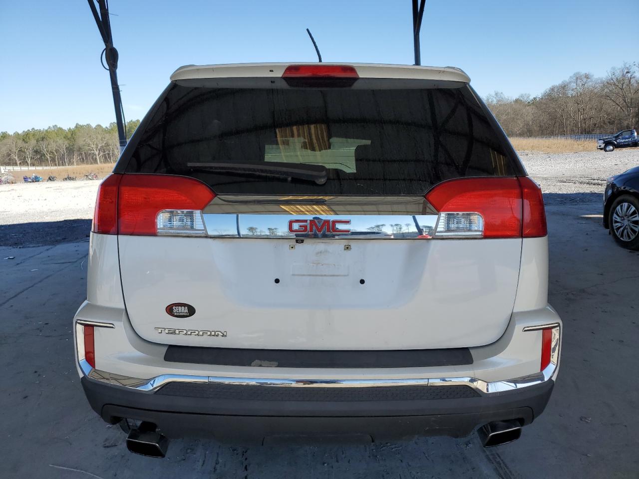 2016 GMC Terrain VIN 2GKFLPE36G6261619 Copart auction photo, front end / side damage thumbnail 6
