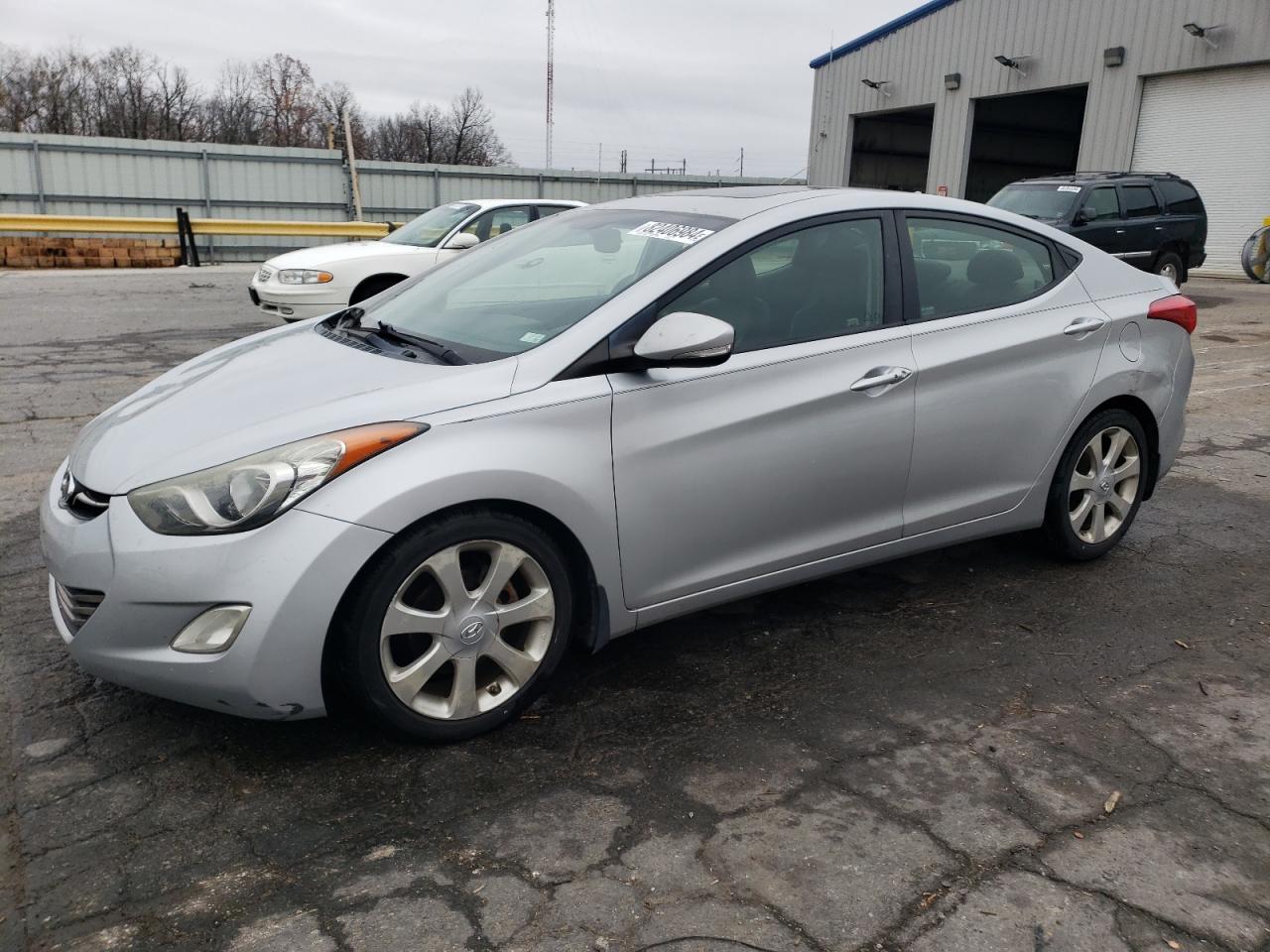 2012 Hyundai Elantra VIN 5NPDH4AE9CH121855