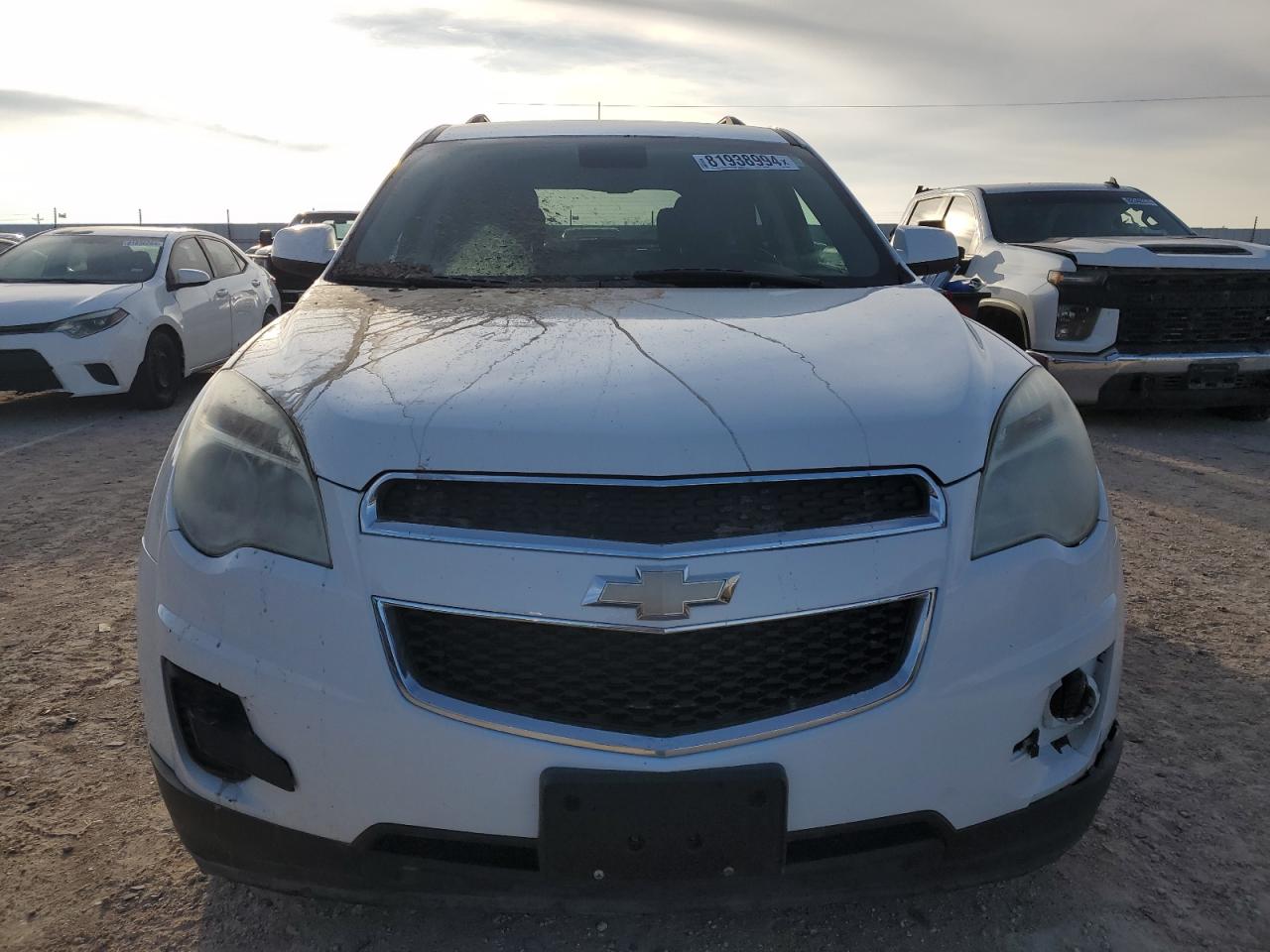 2012 Chevrolet Equinox VIN 2GNALDEK7C6156679 Copart auction photo, front end damage thumbnail 5