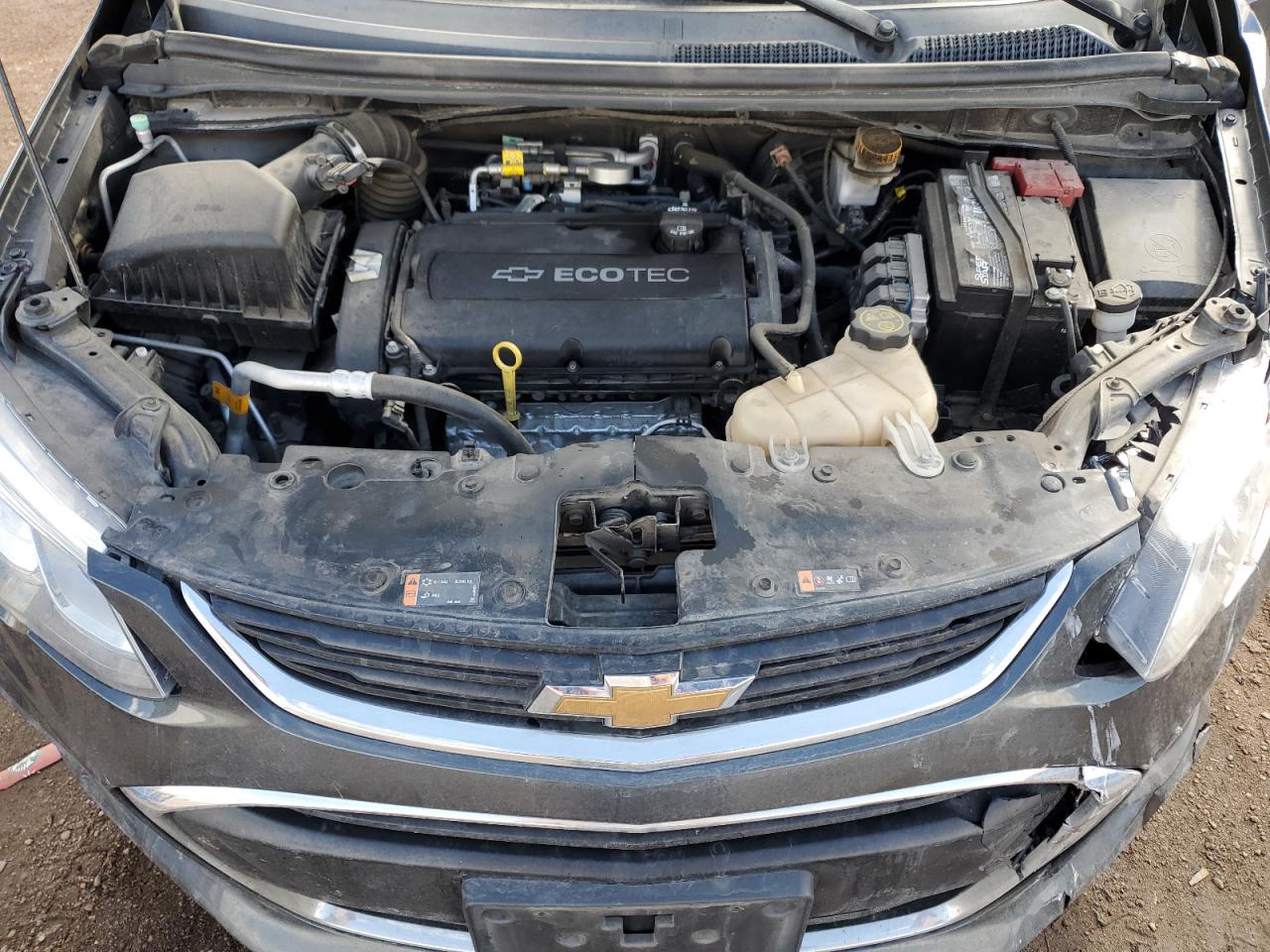 2017 Chevrolet Sonic VIN 1G1JD5SH5H4137845 Copart auction photo, front end / side damage thumbnail 11