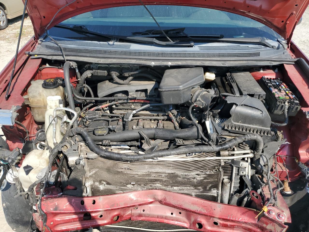2013 Ford Edge VIN 2FMDK3JC1DBC36713 Copart auction photo, mechanical / front end damage thumbnail 13