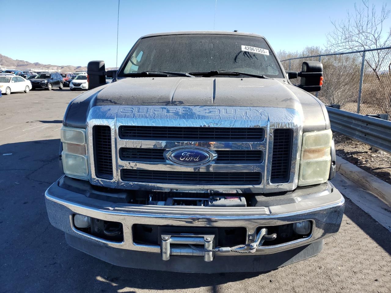 2008 Ford F350 VIN 1FTWW31R78EC30723 Copart auction photo, mechanical damage thumbnail 5