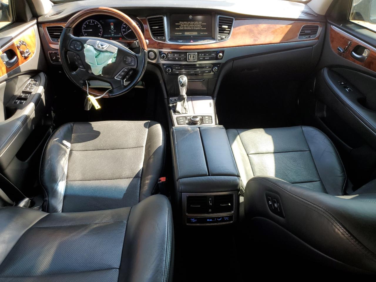 2014 Hyundai Equus VIN KMHGH4JH1EU089995 Copart auction photo, front end / minor dent/scratches damage thumbnail 8
