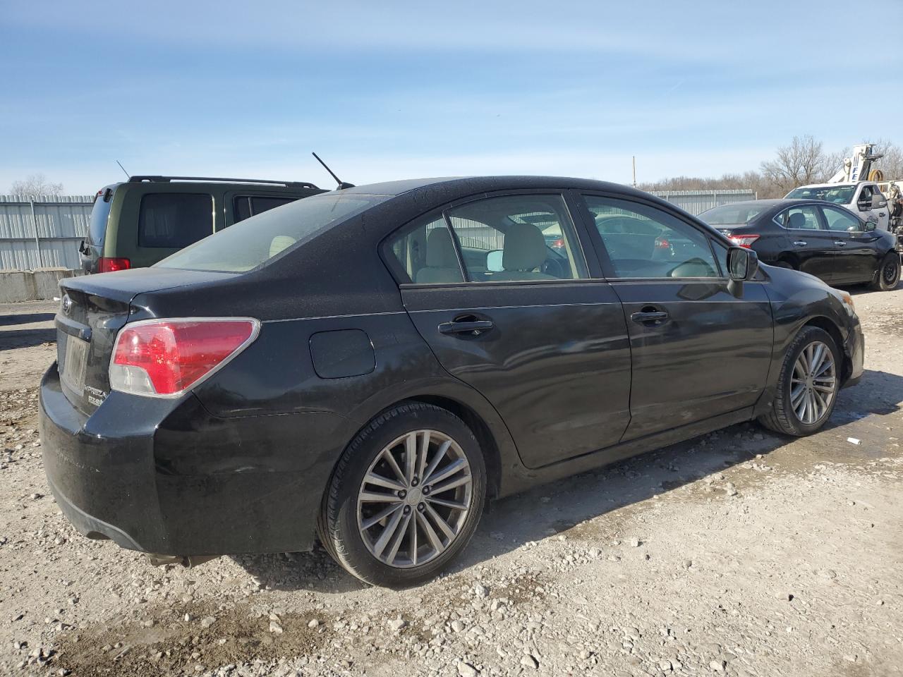 2013 Subaru Impreza VIN JF1GJAD68DH034197 Copart auction photo, front end / rear end damage thumbnail 3