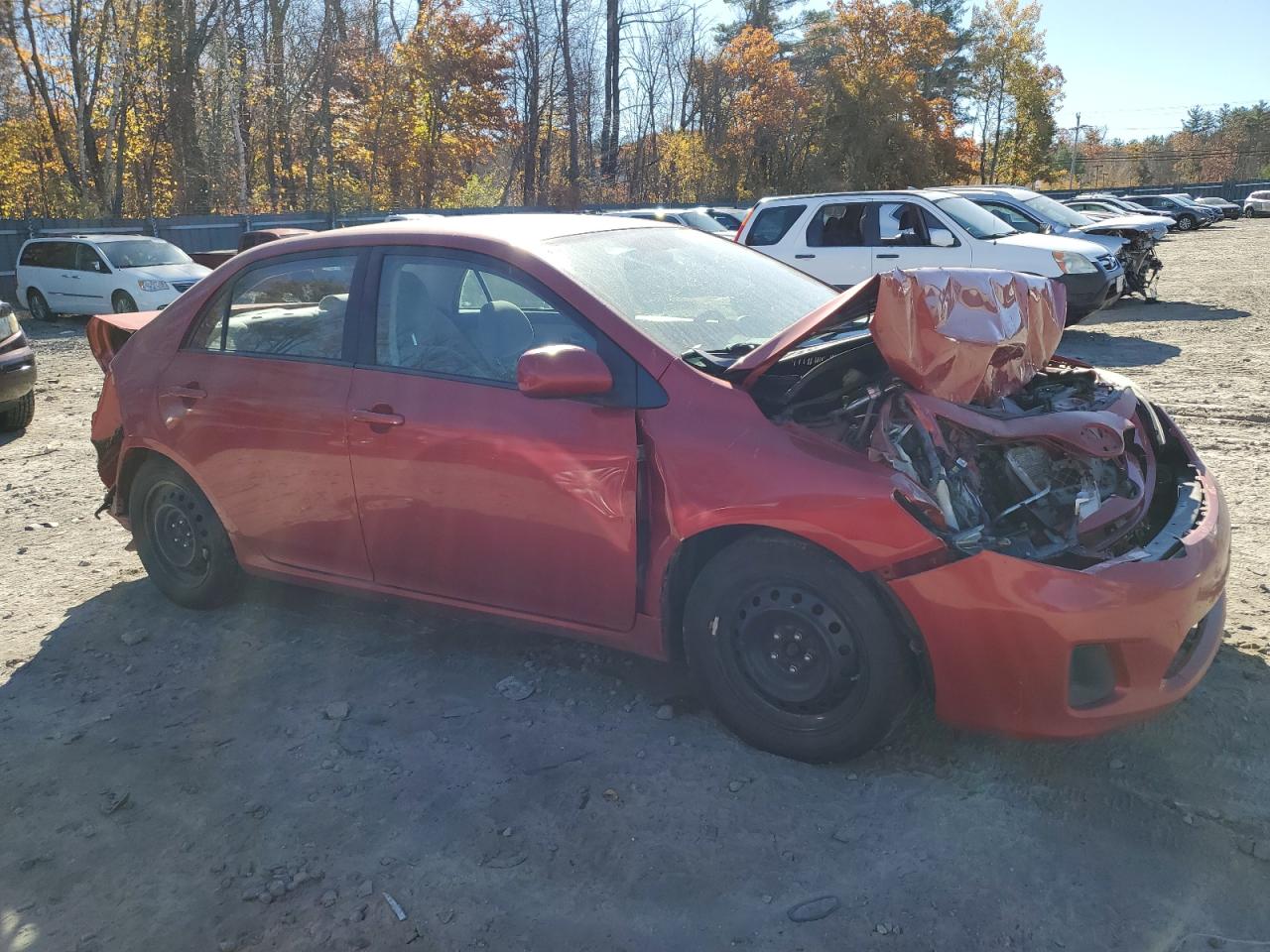 2012 Toyota Corolla VIN 2T1BU4EE7CC859797 Copart auction photo, all over damage thumbnail 4