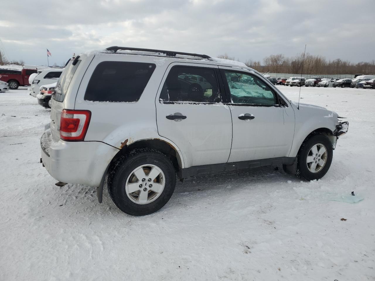 2012 Ford Escape VIN 1FMCU9DG2CKA94867 Copart auction photo, front end / side damage thumbnail 3