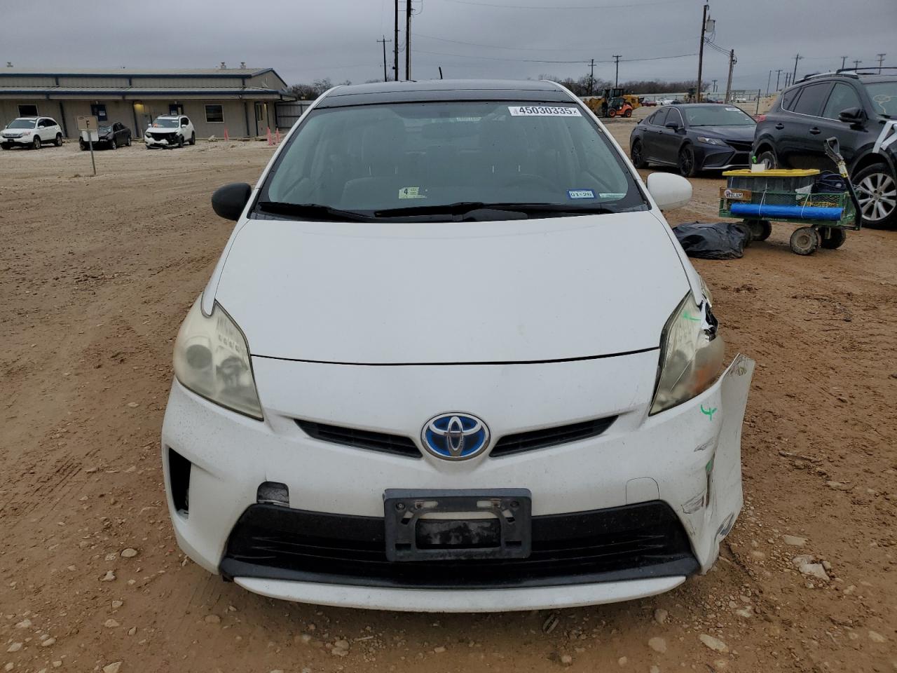 2012 Toyota Prius VIN JTDKN3DU6C5524544 Copart auction photo, front end damage thumbnail 5