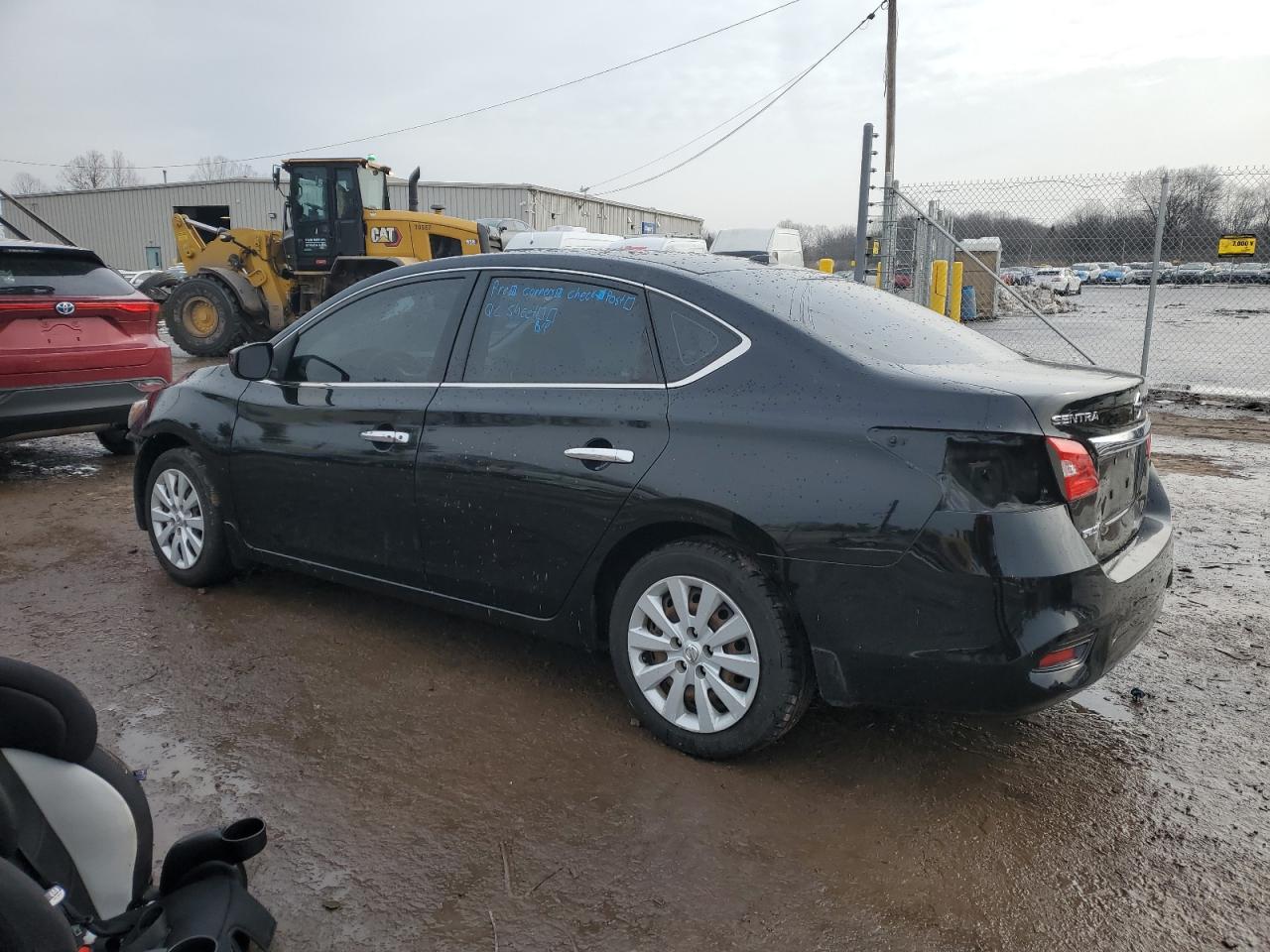 2017 Nissan Sentra VIN 3N1AB7AP9HY392967 Copart auction photo, front end / rear end damage thumbnail 2