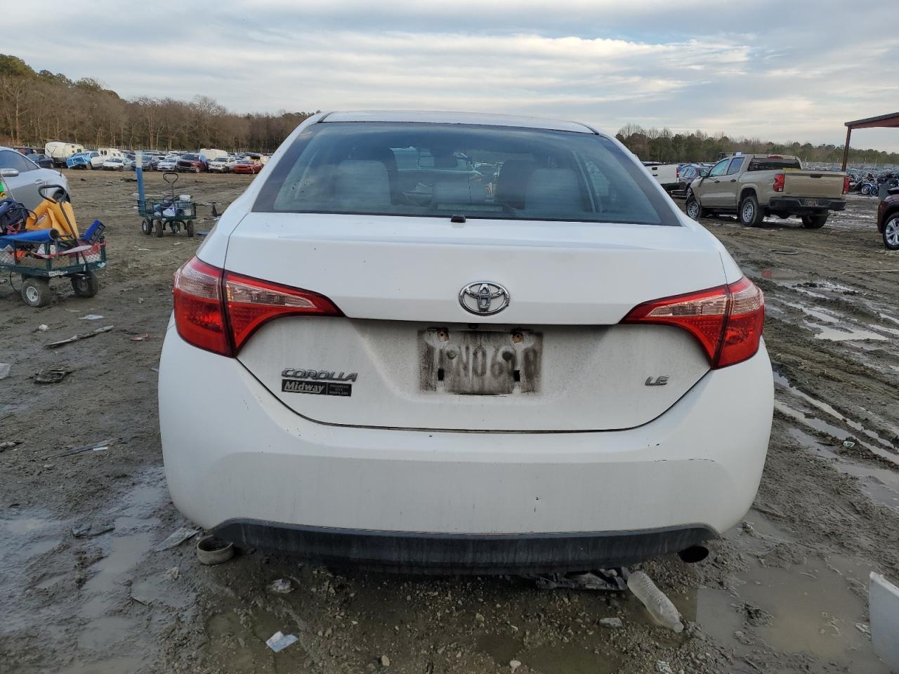 2017 Toyota Corolla VIN 2T1BURHE4HC837594 Copart auction photo, front end / minor dent/scratches damage thumbnail 6